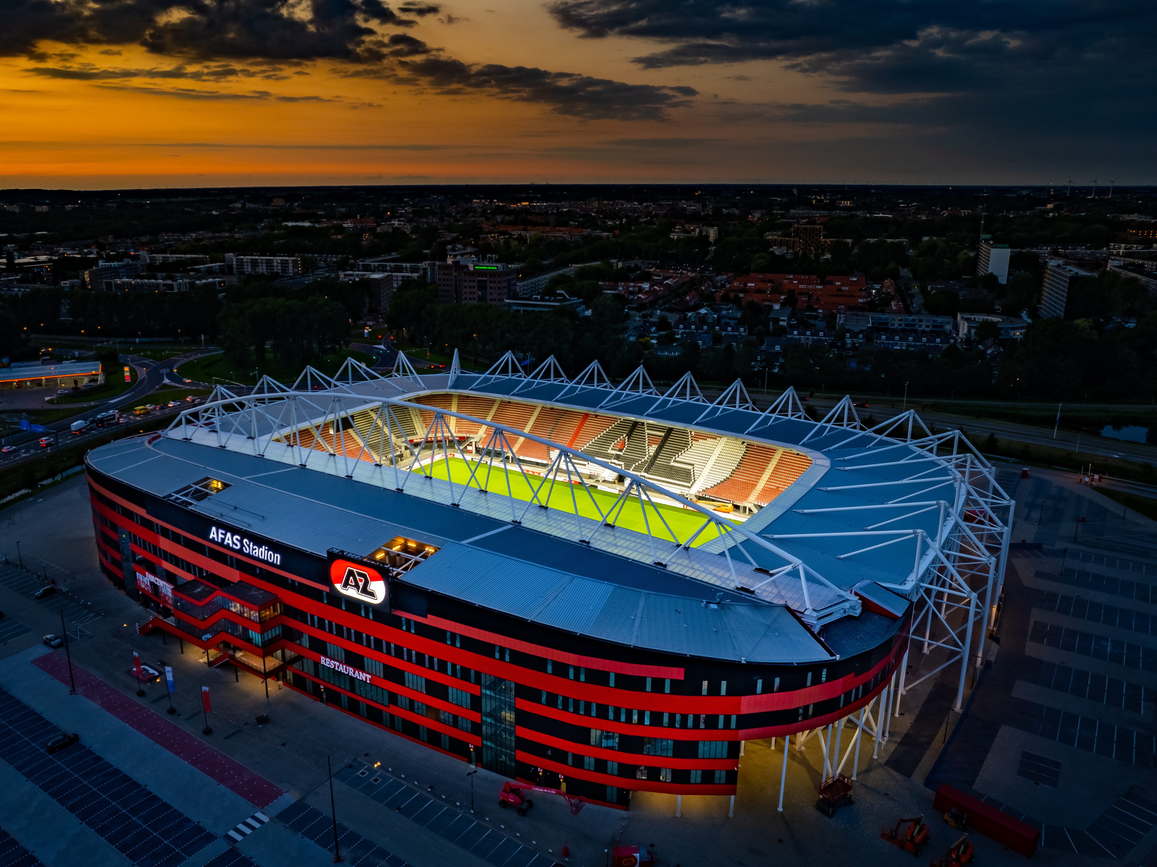 AZ Alkmaar partners with Relo Metrics - stadium view
