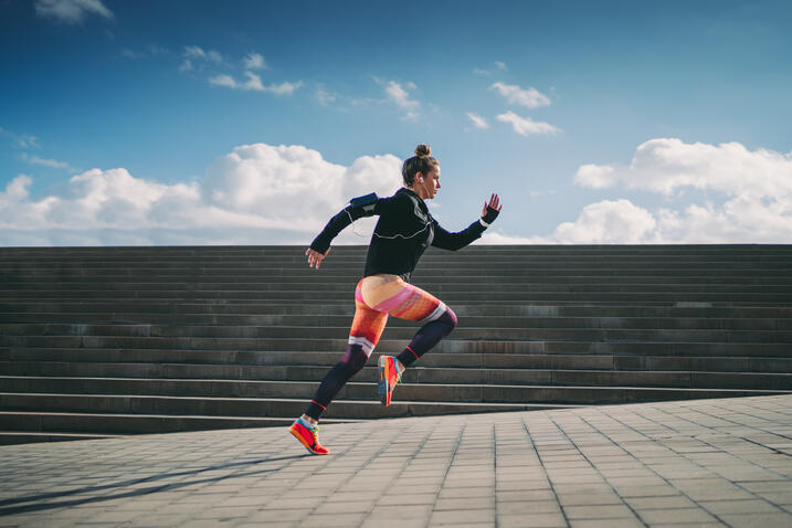 Alex Morgan training